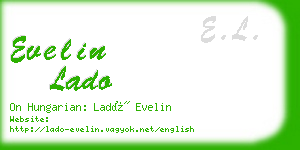 evelin lado business card